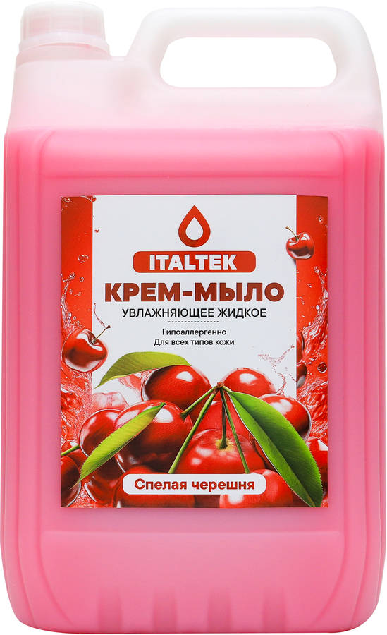 ITALTEK - Жидкое крем-мыло "Спелая черешня" (5000мл) /4